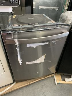 GE dishwasher in stainless steel new