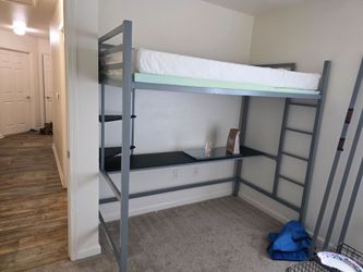 Twin size loft bed