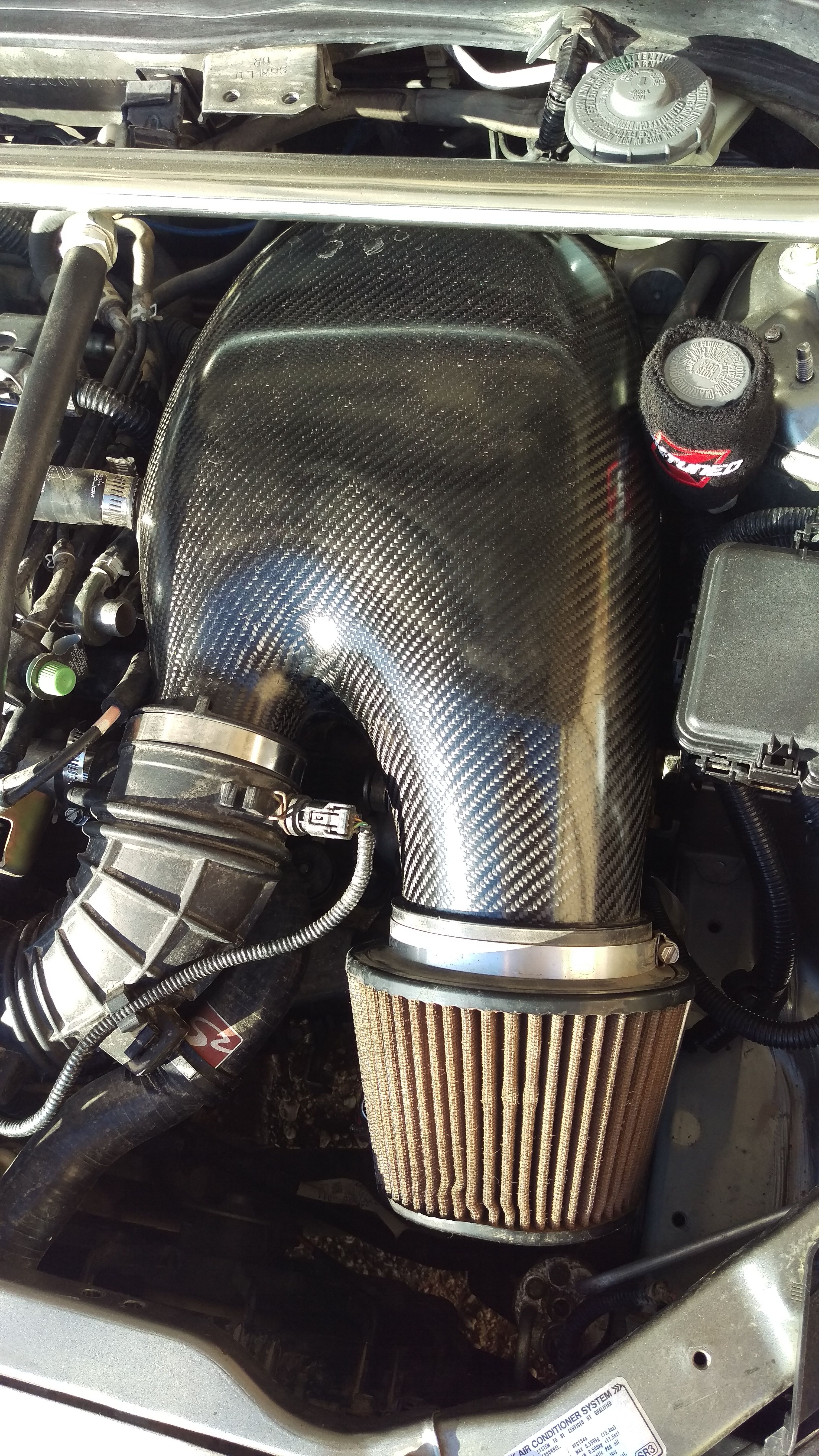 Password:JDM Dry Carbon Fiber PowerChamber Intake 02-06 RSX / 02-05 Civic Si