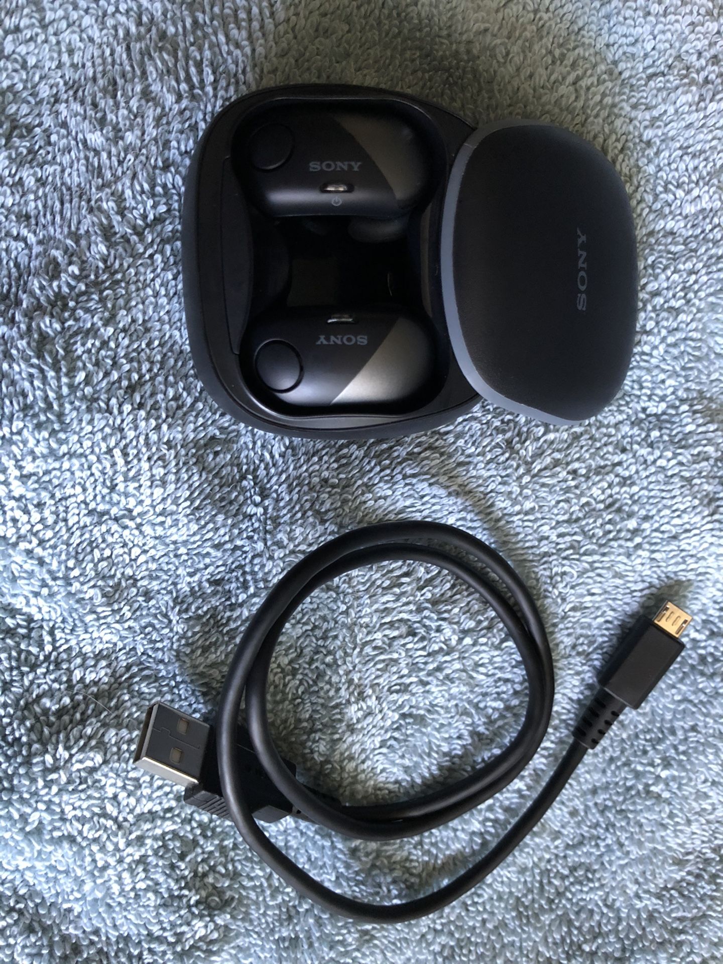 Sony WF-SP700nANC wireless earbuds