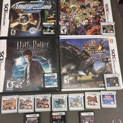 13 Nintendo 3DS And DS Games Including Pokemon Ultra Moon