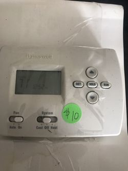 Honeywell programmable thermostat