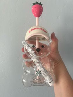 Starbucks Bearista cup Strawberry