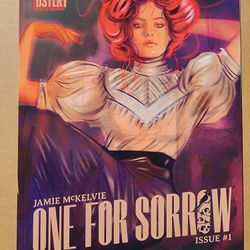 One For Sorrow 1 (9.8) NM/MT 

by Jamie McKelvie (2024)

Tula Latay 1:10 Var Cvr
