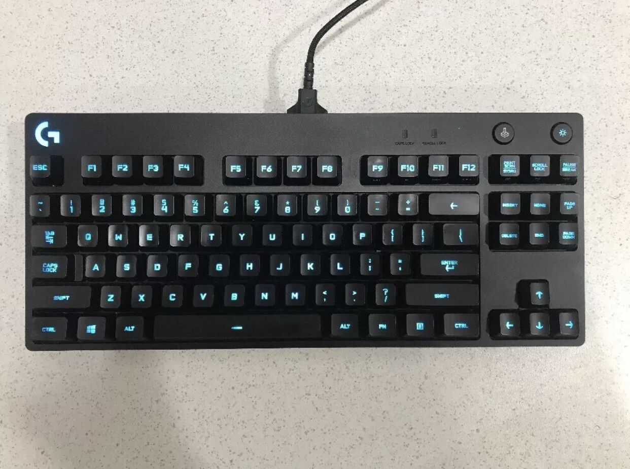 Logitech G-Pro Gaming Keyboard Great Condition mechanical black