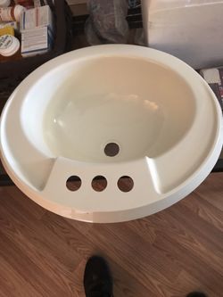 Sink With Drain Plug And Tailpiece 