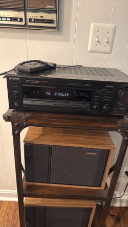 Receiver with Bose speakers