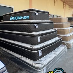 Royal touch twin mattress and Boxspring bed set Pillowtop