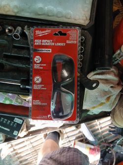 Milwaukee Anti-scratch Lenses Transitions Sunglasses Safety Glasses