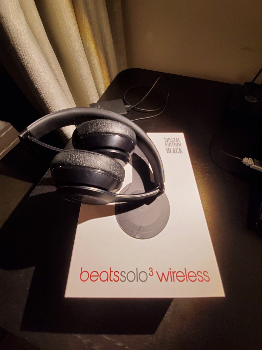 Beats Solo 3 wireless, Special Edition black