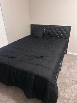 Queen size bed + frame