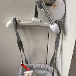 Bright Starts Playful Parade Door Jumper for Baby with Adjustable Strap Read Description ⤵️