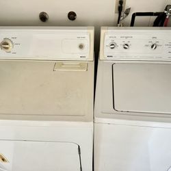KENMORE washer and dryer