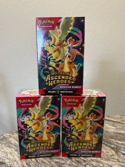 Pokémon Ascended Heroes Booster Bundles