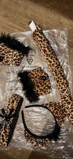 Leopard Print Costume Accessory Set kids