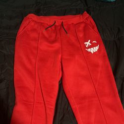 Red Sweatpants 