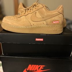 Air Force 1 Supreme “Wheat” & Jordan 1 Low Dark Powder