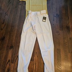 Youth baseball pants and shirts