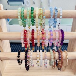 Handmade Glass Bead Bracelets
