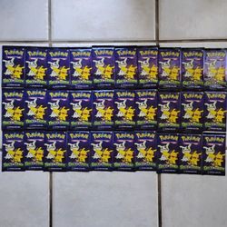 Pokemon 30 Packs Card
