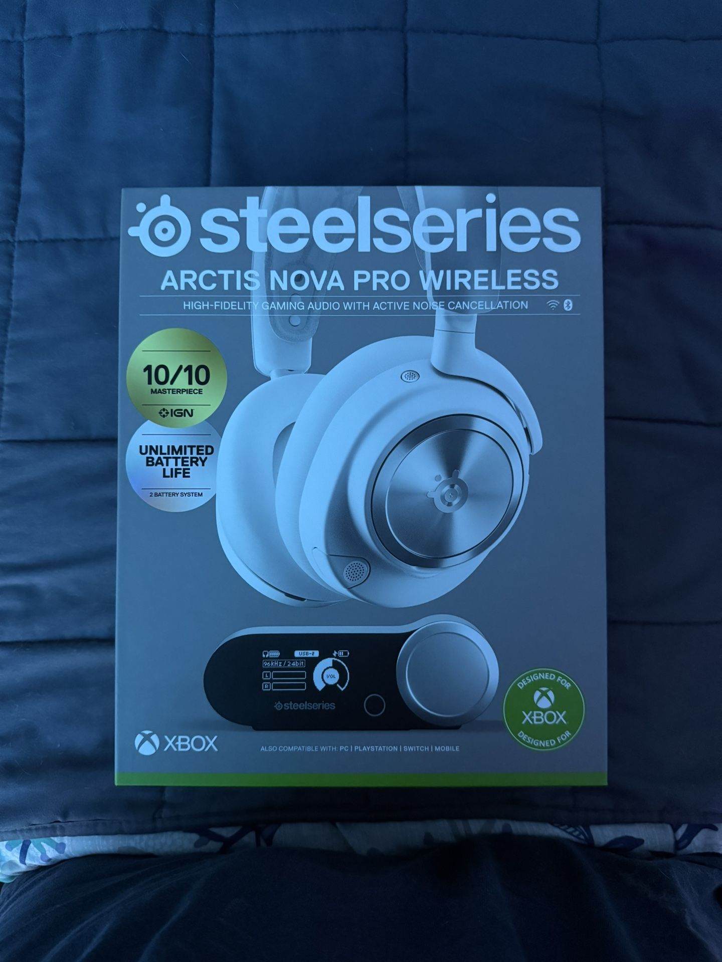 STEEL SERIES ARCTIS NOVA PRO WIRELESS WHITE