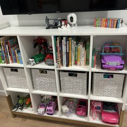 Crate and Barrel 12-Cubby Bookcase 