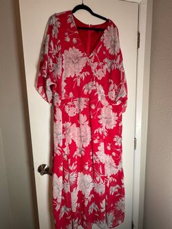 Beautiful Lane Bryant Floral Midi Dress, Size 28