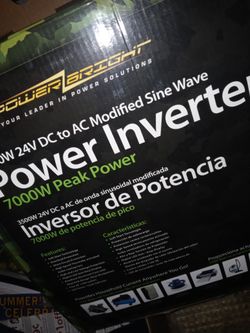 Power Bright ML3500-24 - Inverter Supply