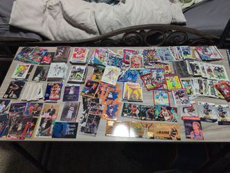 Nba and NFL cards all different years