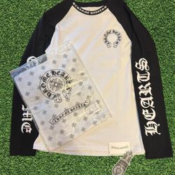 Chrome Hearts Horseshoe Baseball Shirt