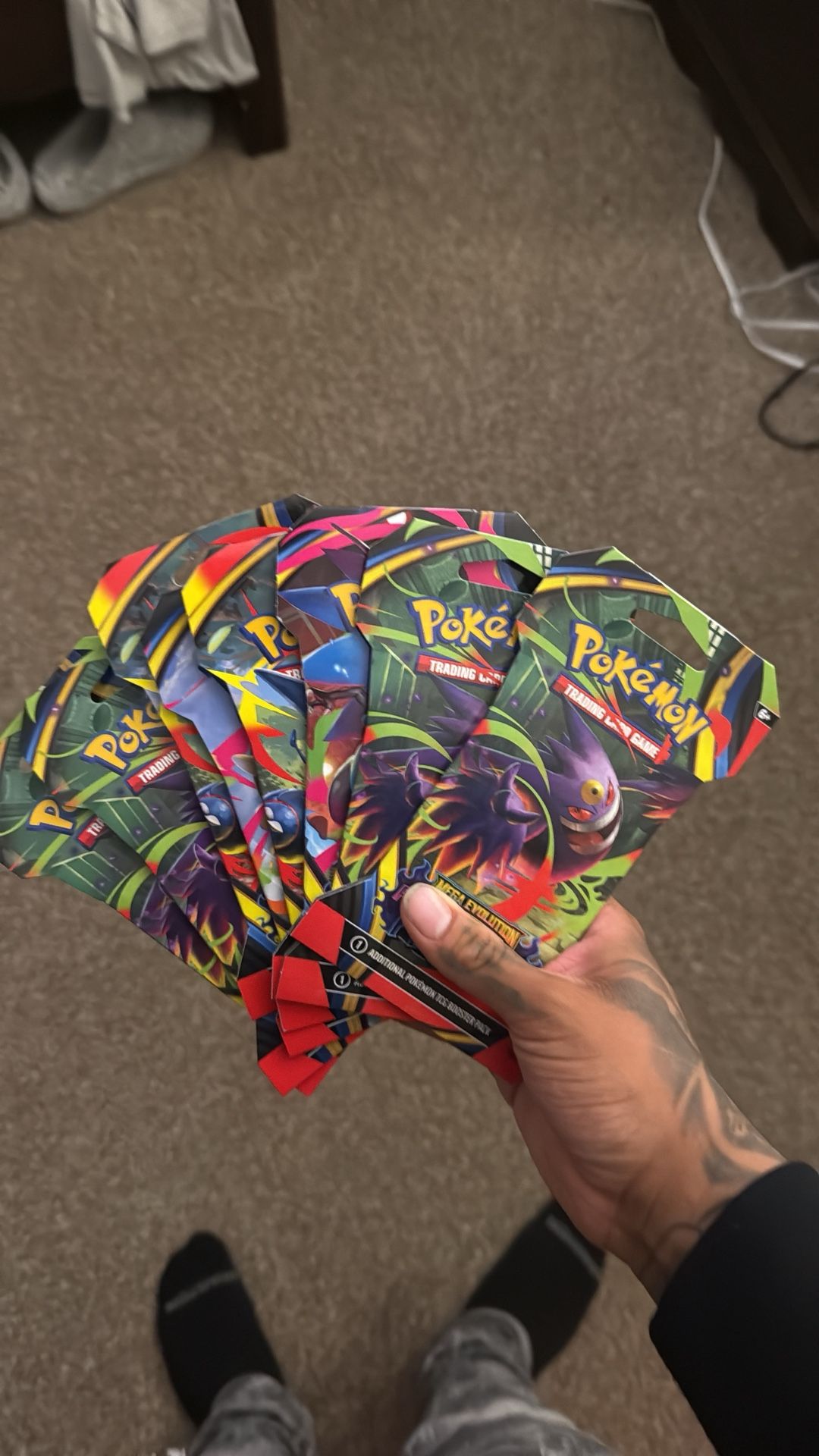 Sleeved Booster Pack Pokemon Phantasmal Flames ($10 Each )