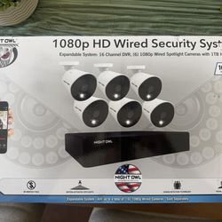 1080p Wired Security Cameras