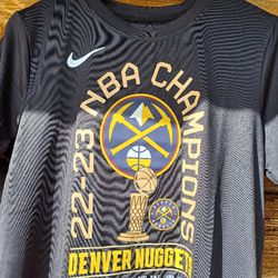 Denver Nuggets CHAMPIONS Performance Shirts NWT's 