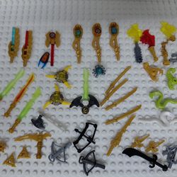 Lego Ninjago Minifigure Accessories Weapons (lot 56)
