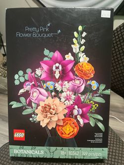LEGO Botanicals Pretty Pink Flower Bouquet (10342)