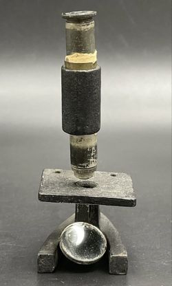Vintage Miniature Toy Microscope 5"T Japan Decoration