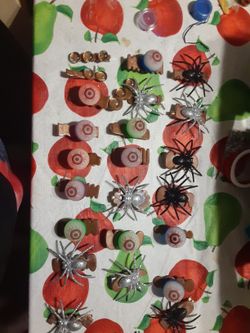 Hairpin Halloween  Each