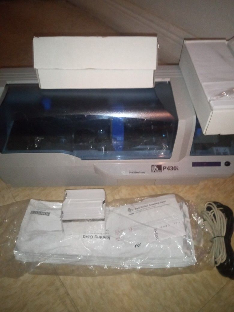 Zebra P430i Dual Sided Color Card Printer