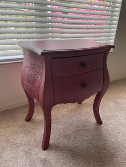 Red Nightstand / Ancient Table