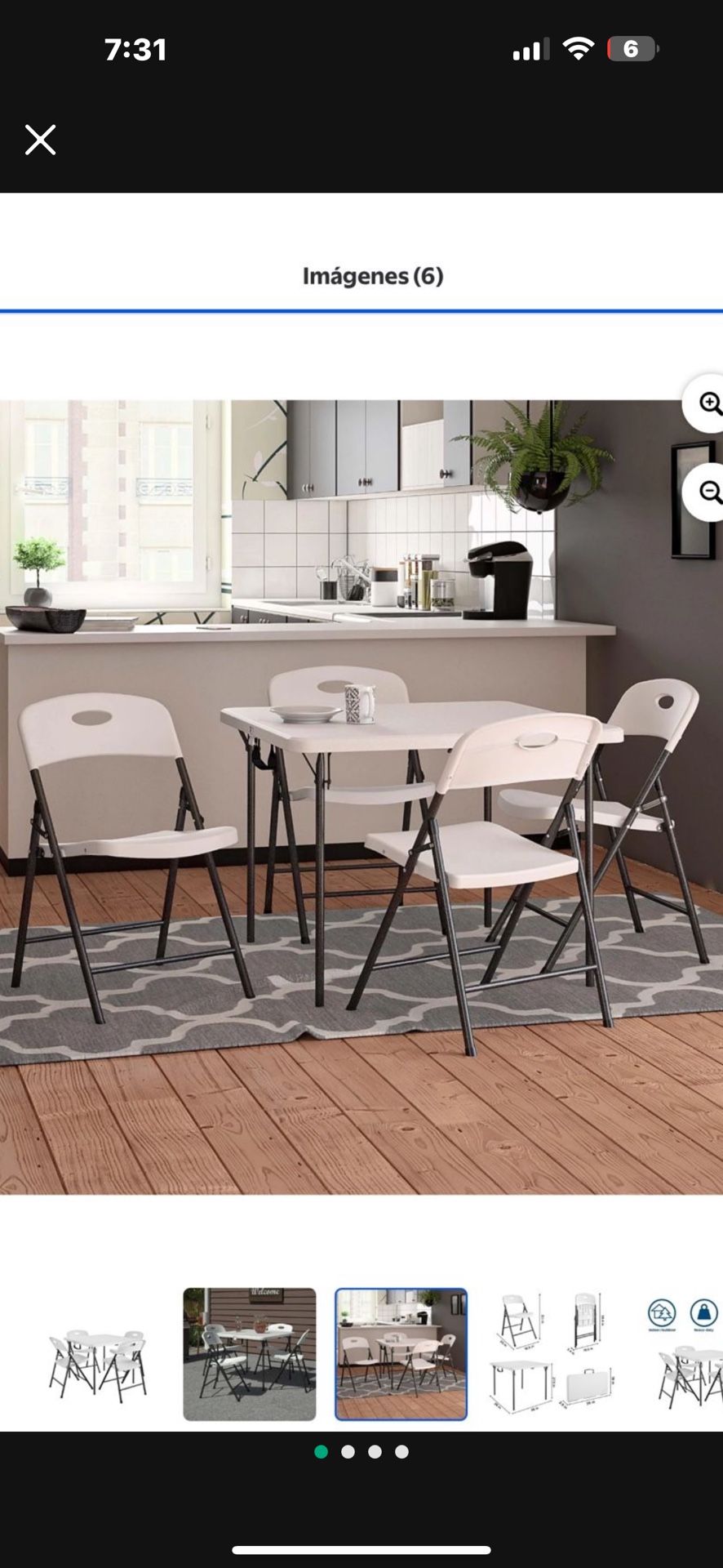 Cosco Xl Set Table And Chairs New Home & Garden