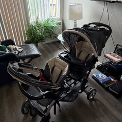 Double Stroller/ Baby Trend 