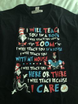Dr Suess teach/zoom T-shirt