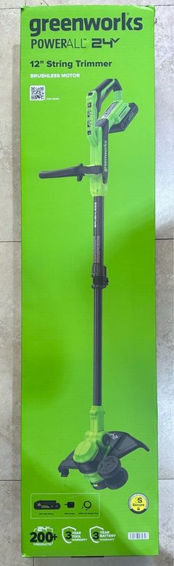 Greenworks Cordless String 12” Trimmer
