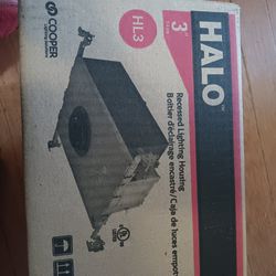 3" Halo Recessed Lighting Housing 