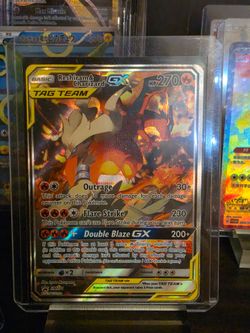Reshiram and Charizard Tag Team PROMO CARD