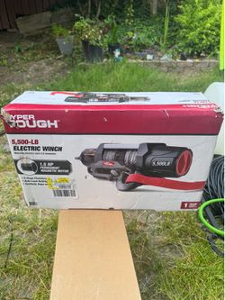 Hyper Tough 5,500-lb Electric Winch