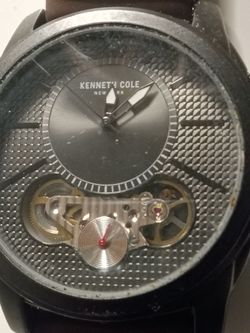 Kenneth Cole New York Skeleton Watch