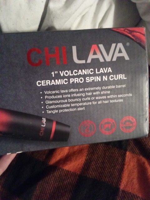CHI LAVA Volcanic Lava Ceramic Pro Spin N Curl
