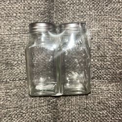 Glass Salt & Pepper Shakers
