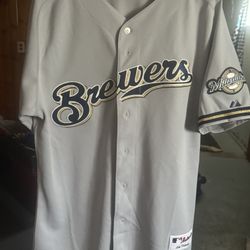 Authentic Brewers Jersey